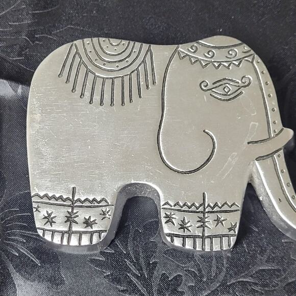 Harmony House Round Midnight Cat mini Trinket Box - Picture 1 of 5